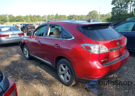 2010 Lexus Rx 350 z USA, uszkodzony, nr VIN 2T2BK1BA7AC053991